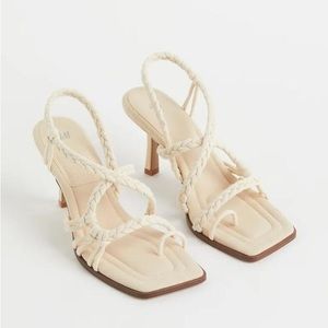 Strappy Braided Heeled Sandal *BRAND NEW*